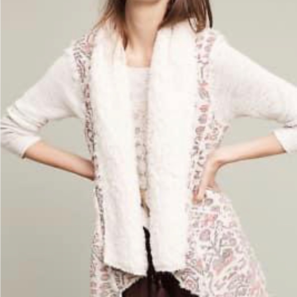 ANTHROPOLOGY HEI HEI VEST SIZE SMALL